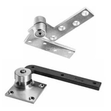 Rixson 11726RH Right Hand 3/4" Offset Hung Pivot Set with 180 Top Pivot Bright Chrome 11726RH